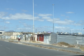 A drive through a South African township